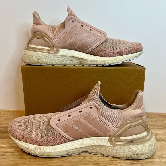 Adidas UltraBoost 20 'Vapour Pink' Wmns Size 10 - FV8358 - Picture 2 of 8